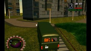 GTA san обзор  Криминальная Россия + прикол с ментами