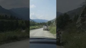 Алтай, дорога на Ороктойский мост