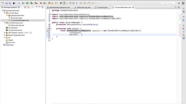 CRUD para MySQL usando Hibernate y Java смотреть онлайн