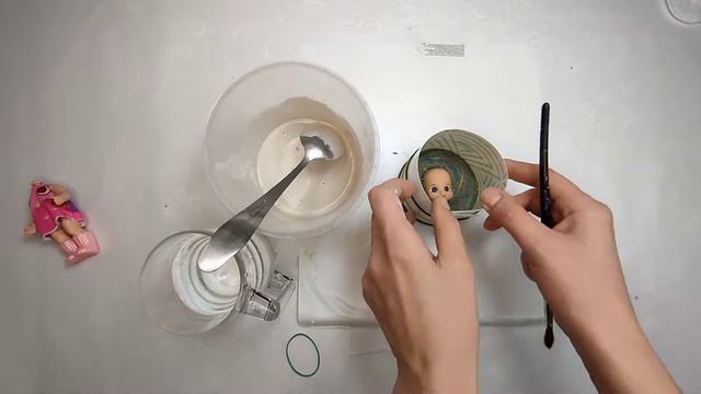 Показываю как просто сделать молд для изготовления лица ккуклы. смотреть онлайн