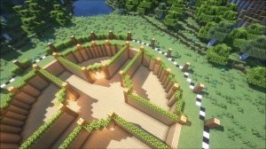 Perfect Circular Botanical Garden｜Minecraft Building Tutorial