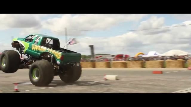 Monster Trucks Movie  - 2014 UK Monster Truck Nationals at Santa Pod Raceway