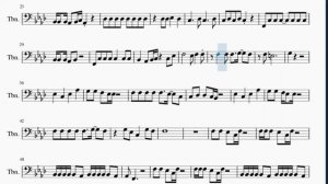 Trombone Sheet Music: How to play Makafushigi Adventure (Dragon Ball) by Hiroki Takahashi