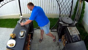 Сочная скумбрия на мангале на решетке Рецепт Жаренная рыба на углях