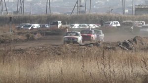 Авто кросс заезд -3. D2500 Полуфинал. Черногорск 16.10.2021.mp4