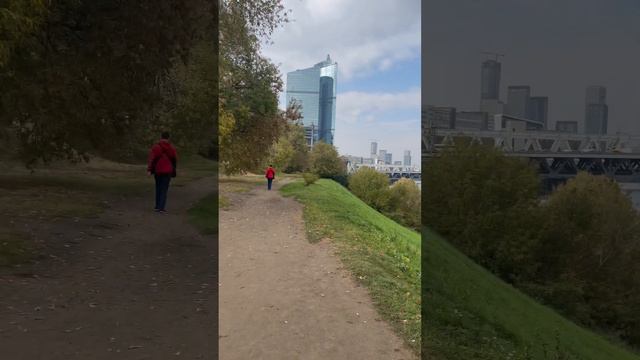 Набережная Москвы реки напротив Делового центра