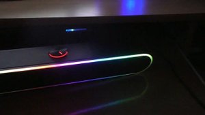 Саундбар DEXP R550 подсветка в темноте