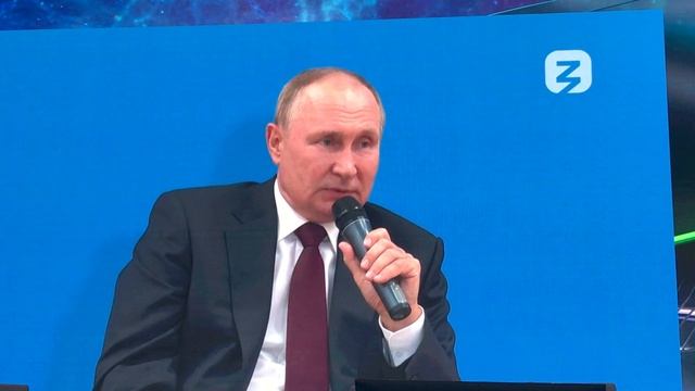 Владимир Путин. Открытый урок «Разговор о важном» (6).