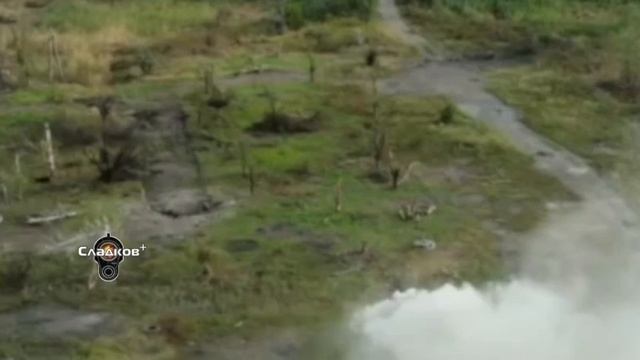 Отражение атаки ВСУ на вентствол шахты Трудовская в рай Красногоровки/Repelling of the AFU attack