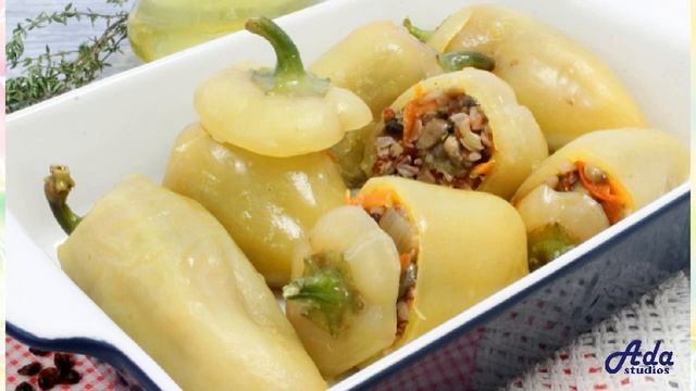 ★ВЫ БУДЕТЕ ДЕЛАТЬ ЭТО БЛЮДО КАЖДЫЙ ДЕНЬ!!!★ ФАРШИРОВАННЫЙ ПЕРЕЦ ГРИБАМИ В ДУХОВКЕ ★ смотреть онлайн