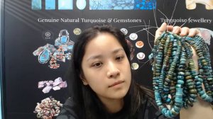 20240912-06 100% natural Turquoise Rondelle beads & Turquoise Abacus Beads
