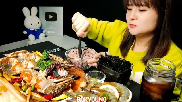 ASMR [요리&먹방] 내가 만든 간장게장 , 간장새우장  너무 맛있는건 안비밀 ㅠ_ㅠ  *간장게장 레시피* 먹방 Mukbang