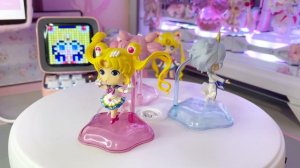 Enruiunni's unboxing video: Sailor Moon Eternal Figuarts Mini & Twinkle Statue Gachapon by BANDAI