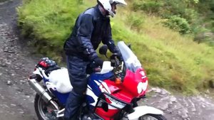 XRV 750 Africa Twin off road