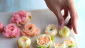 Демонстрация цветов из крема chantyflex шантифлекс