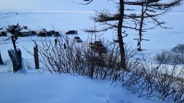 Сахалин. Оха. Выезд на недоприводе. смотреть онлайн