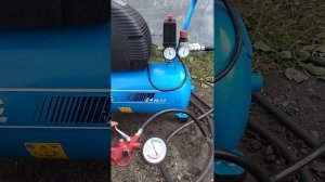 Воздушный компрессор, ABAC, Италия, 1.8kw. 8 атм. 24 литра