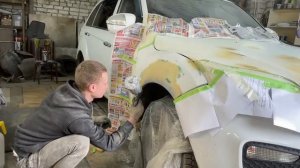 КАК ПОКРАСИТЬ МАШИНУ В ГАРАЖЕ ┃LIFAN X60