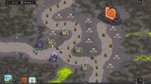 Kingdom Rush Ветеран Железное испытание Гнилой Лес