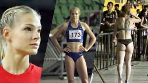 Видео Красивая и сексуальная Дарья Клишина (Darya Klishina)  прыжки в длинну