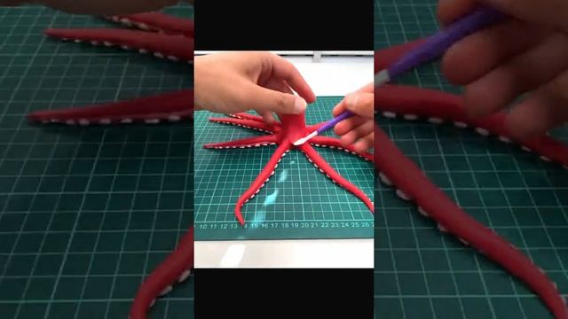 Осьминог из мастики / Octopus made of sugar paste