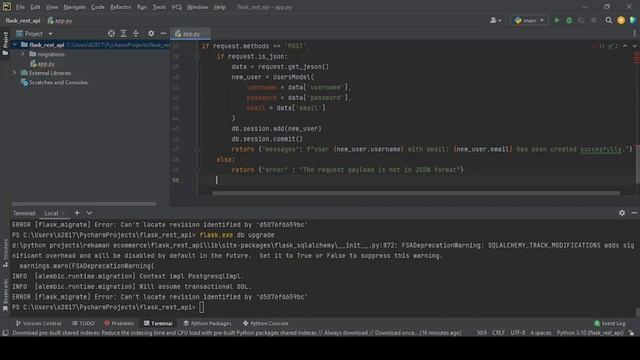 Build RESTful APIs with python(Flask) and PostgreSQL смотреть онлайн