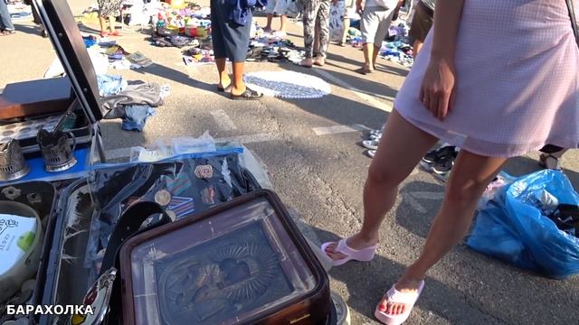 Барахолка ЮГ России . Поездка на Блошиный рынок город Новороссийск   1-Я ЧАСТЬ