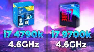 i7 4790k vs i7 9700k Test in 9 Games