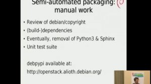 OpenStack update & packaging experience sharing