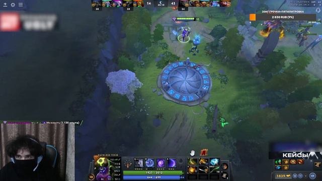 UGLYFACEKID ПОКАЗЫВАЕТ КРАСИВУЮ ИГРУ НА КЕРРИ FACELESS VOID