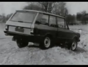 Реклама Range Rover Classic в 80-х часть № 1