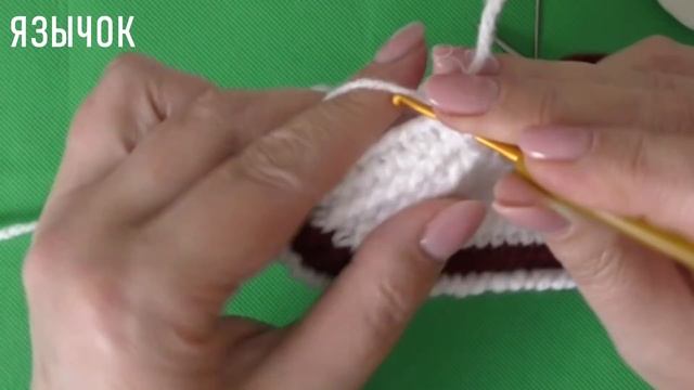 #290. Красотуля. Ботинки крючком. смотреть онлайн