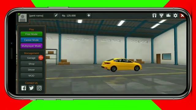 New Bussid Mod Released | Hyundai Elantra 2019 Car Mod For Bus Simulator Indonesia