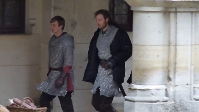 Filming at Pierrefonds 4/8/2010 Merlin, Arthur, Sir Leon смотреть онлайн