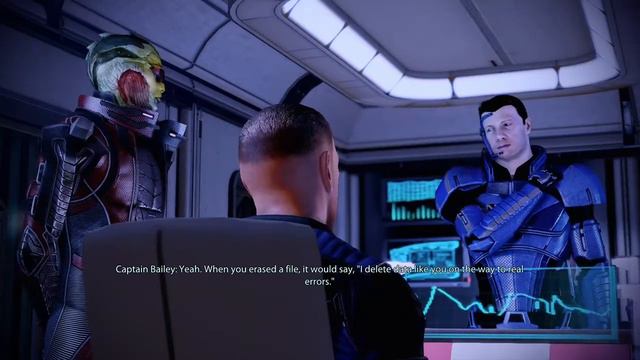 Mass Effect 2: “I delete data like you on the way to real errors.” смотреть онлайн