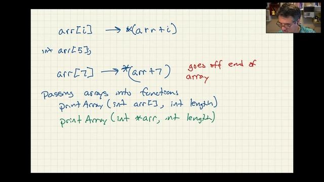 C Programming: Pointers, arrays, and pointer arithmetic