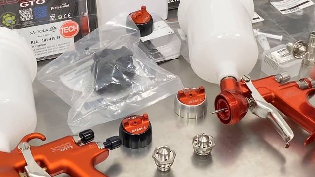 Обзор Sagola ч.1 (2021 июль) краскопульты из Испании смотреть онлайн