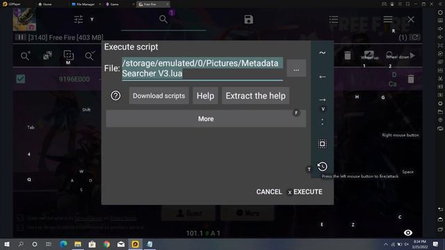 How to dump Protected Metadata/Hidden Metadata(Free Fire) using Game Guardian!