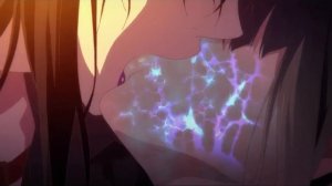 [ Anime Kiss ]  Musaigen no Phantom World - Yuri Kiss