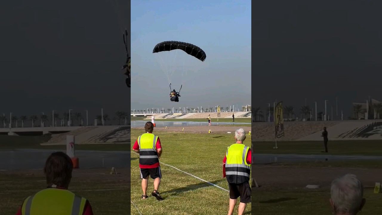 DIPC 2023 | Swoop Distance at Dubai International Parachute Championship | Skydive PRO #shorts смотреть онлайн