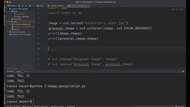 OpenCV with Python | 5-Image Properties