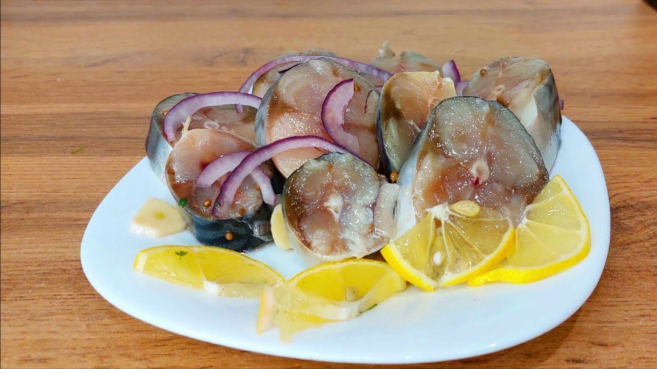 МАЛОСОЛЬНАЯ СКУМБРИЯ ЗА 2 ЧАСА БЫСТРЫЙ РЕЦЕПТ