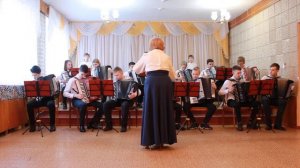 катав ивановская дши оркестр баянистов и аккордеонистов "Русский сувенир" Р.Н.П. "Во кузнице"