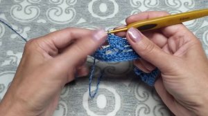 Простой ажурный узор крючком для летних изделий и не только.МК.