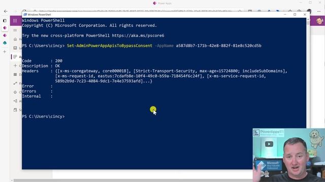 PowerApps Bypass Consent PowerShell - Allow Connections смотреть онлайн