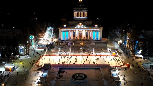 ВДНХ Гиперлапс вечером смотреть онлайн