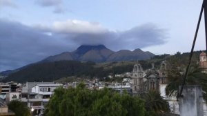 Imbabura Volcano Sunset Time Lapse in Otavalo, Ecuador