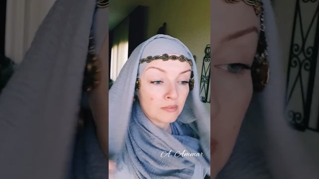 Как завязать палантин и славянское очелье. Мастер-класс