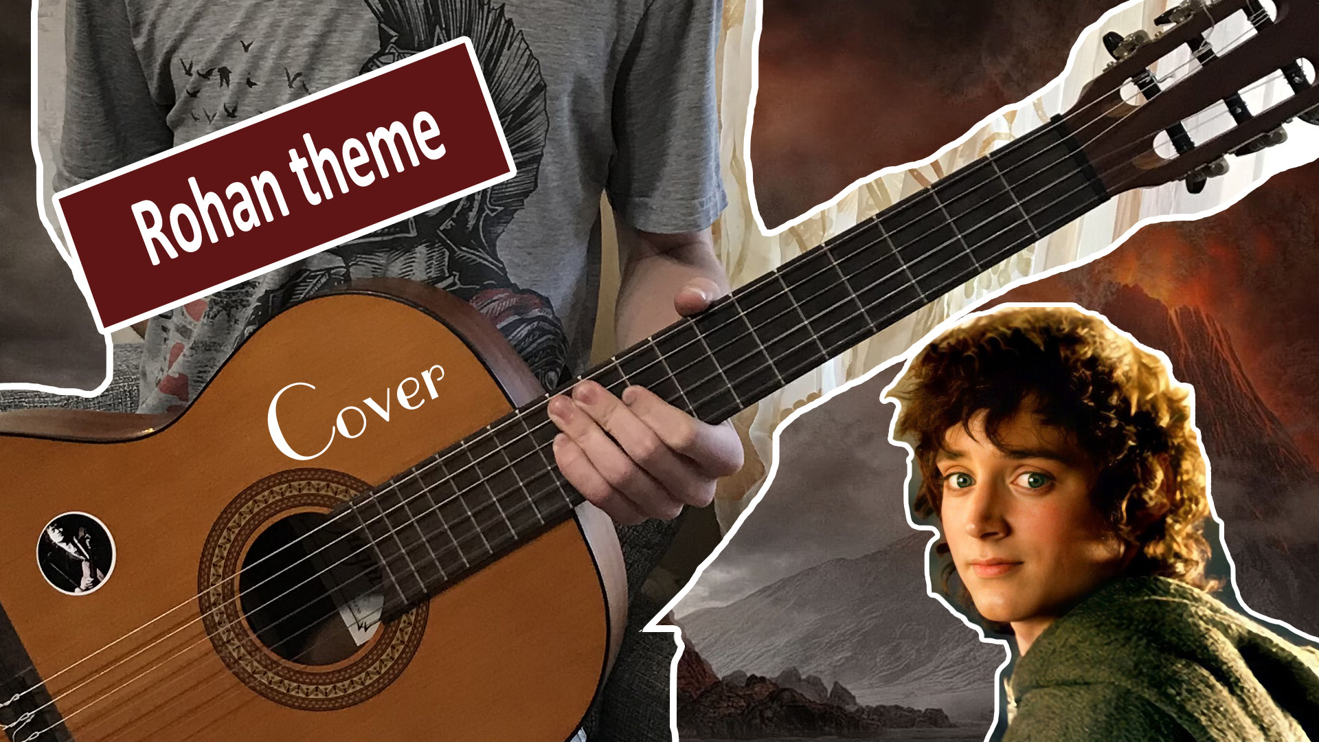 The lord of the Rings -Rohan theme (guitar cover)