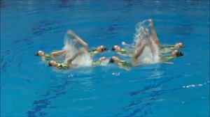 Синхронное плавание в Санкт-Петербурге/Группа Экран/synchronized swimming in Saint-Petersburg